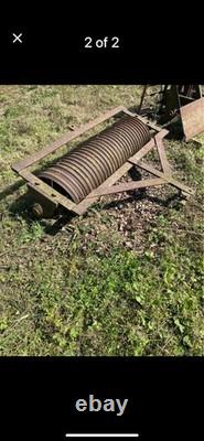 Rouleau de champ/prairie pour VTT en fonte/acier