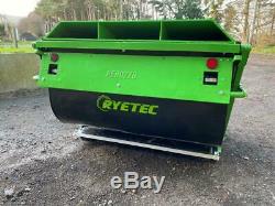 Ryetec 1.8m Heavy Duty High Tip Rotobroyeur Entrepreneur Collector Réformé