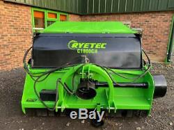 Ryetec 1.8m Heavy Duty High Tip Rotobroyeur Entrepreneur Collector Réformé