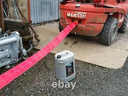 Sangle de Remorquage de 35 Tonnes 5m Heavy Duty Pour Camion et Tracteur avec Chaîne de Remorquage