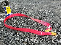Sangle de Remorquage de 35 Tonnes 5m Heavy Duty Pour Camion et Tracteur avec Chaîne de Remorquage