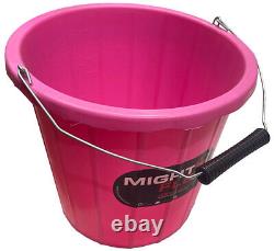 Seau à sabots résistant, durable et indestructible en lot de 5L, 10L, 15L