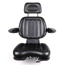 Siège universel étanche pour tracteur, dumper, chariot élévateur, tondeuse, pelle, PVC robuste				<br/>