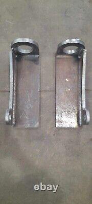 Supports à souder robustes à broche et cône de style Matbro / John Deere