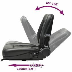 Suspension universelle pour chariot élévateur/basculeur/tondeuse/tracteur en PVC robuste T8I3