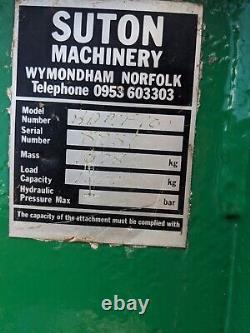 Sutton Fixation De Fourche Lourde De Service Avec Broches Et Cônes