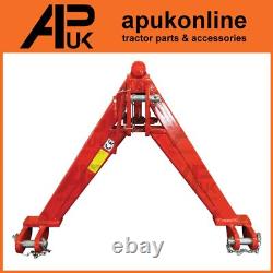 Système d'attelage à dégagement rapide A Frame de tracteur Cat 1 1200 kg 1,2 T attelage arrière