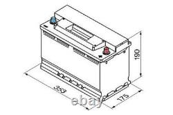 TRACTEUR DE CAMION TYPE 020 019 95AH Batterie de remplacement OEM de haute puissance pour service intensif