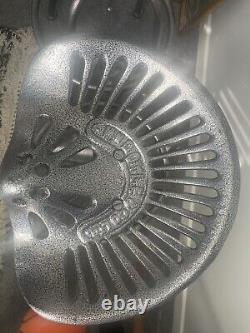 Tabourets de tracteur en fonte lourde Siège industriel ajustable vintage