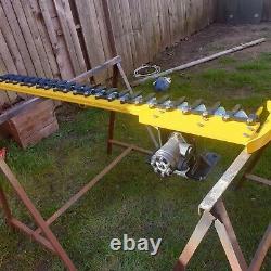 Taille-haies Digger, Cutter, Hydraulique Heavy Duty Finger Bar, Grand 1.85m
