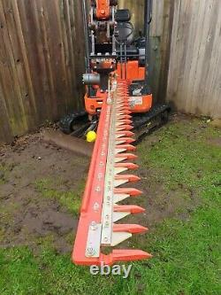 Taille-haies Digger, Cutter, Hydraulique Kubota Heavy Duty Finger Bar, Grand 1.8m