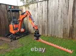Taille-haies Digger, Cutter, Hydraulique Kubota Heavy Duty Finger Bar, Grand 1.8m