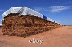 Tarpaulin Bleu Résistant À L'eau Forte Couverture Bâche 260gsm 8x6