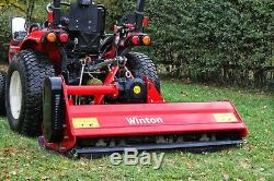 Tondeuse À Fléaux Robuste Winton Wfl145 Pour Tracteurs Compacts 25-50hp