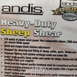 Tondeuses à moutons Andis Heavy Duty 220W, tondeuses électriques à moutons