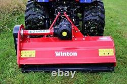 Tout neuf Winton 1,25m Tondeuse à fléaux lourdePLUS TVAGRATUITE LIVRAISON