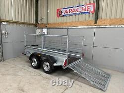 Tout nouveau remorque Apache freinée 8x4 Heavy Duty GVW 2000KG LIVRAISON NATIONALE