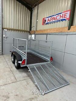 Tout nouveau remorque Apache freinée 8x4 Heavy Duty GVW 2000KG LIVRAISON NATIONALE