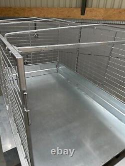 Tout nouveau remorque double essieu freinée Apache 8x5 Heavy Duty GVW 2000KG LIVRAISON AU ROYAUME-UNI