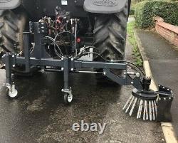 Tracteur À Cheval Weed Brosse / Curb / Allée / Immeuble Prix Incldues Vat