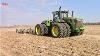 Tracteur John Deere 9620r Travaillant Sur Le Travail Du Sol Lourd