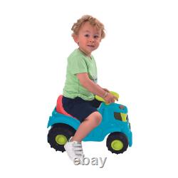 Tracteur à Pousser Ecoiffier avec Remorque et Tondeuse : Amusement pour Petits Jardiniers