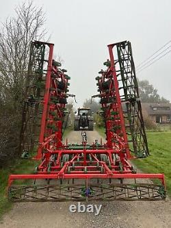 Unia Viking 8m Cultivateur De Tine De Printemps Pour Tracteur Vgc Plus Vat