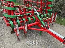 Unia Viking 8m Cultivateur De Tine De Printemps Pour Tracteur Vgc Plus Vat