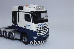 VENTE ! Herpa 071376 Tekno Tracteur lourd Wasel MB Arocs SLT 4 essieux 150