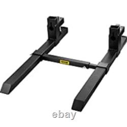 VEVOR Fourches à palettes à pince de 43'' avec barre 1500lb pour tracteur chargeur robuste VEVOR Fourches à palettes à pince de 43'' avec barre 1500lb pour tracteur chargeur robuste