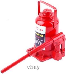 Vérin de levage hydraulique 20 tonnes pour voiture, fourgon, camion, caravane, camion, tracteur