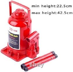 Vérin de levage hydraulique 20 tonnes pour voiture, fourgon, camion, caravane, camion, tracteur