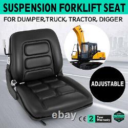 Vevor Forklift Dumper Suspension Pour Siège Lourd Usine D'auto-égouttage