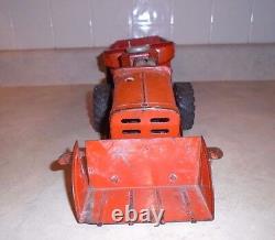 Vintage années 1950 Tracteur Routier de Génie Civil Wyandotte Robuste avec Remorque à Benne Basculante