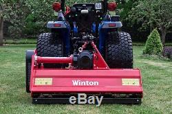 Wfl125 Winton Heavy Duty Rotobroyeur 1,25m Large Pour Tracteurs Compacts