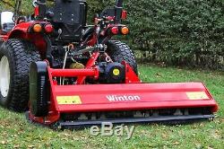 Wfl175 Winton Heavy Duty Rotobroyeur 1.75m Large Pour Tracteurs Compacts