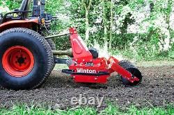 Wph130 Winton Power Harrow 1.3m De Large Pour Tracteurs Compacts
